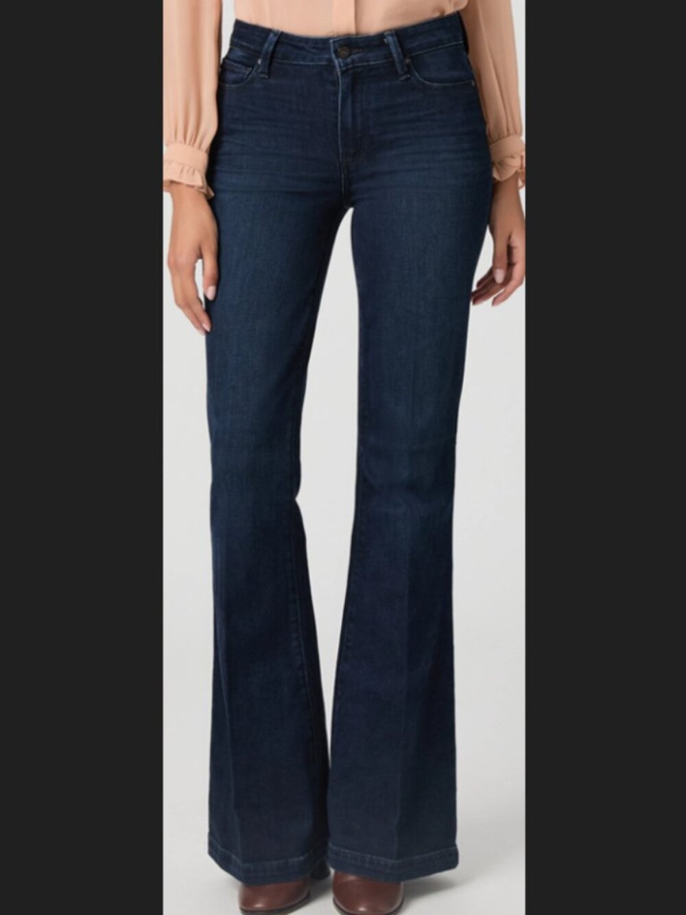 Paige Genevieve High Rise Flare Jeans